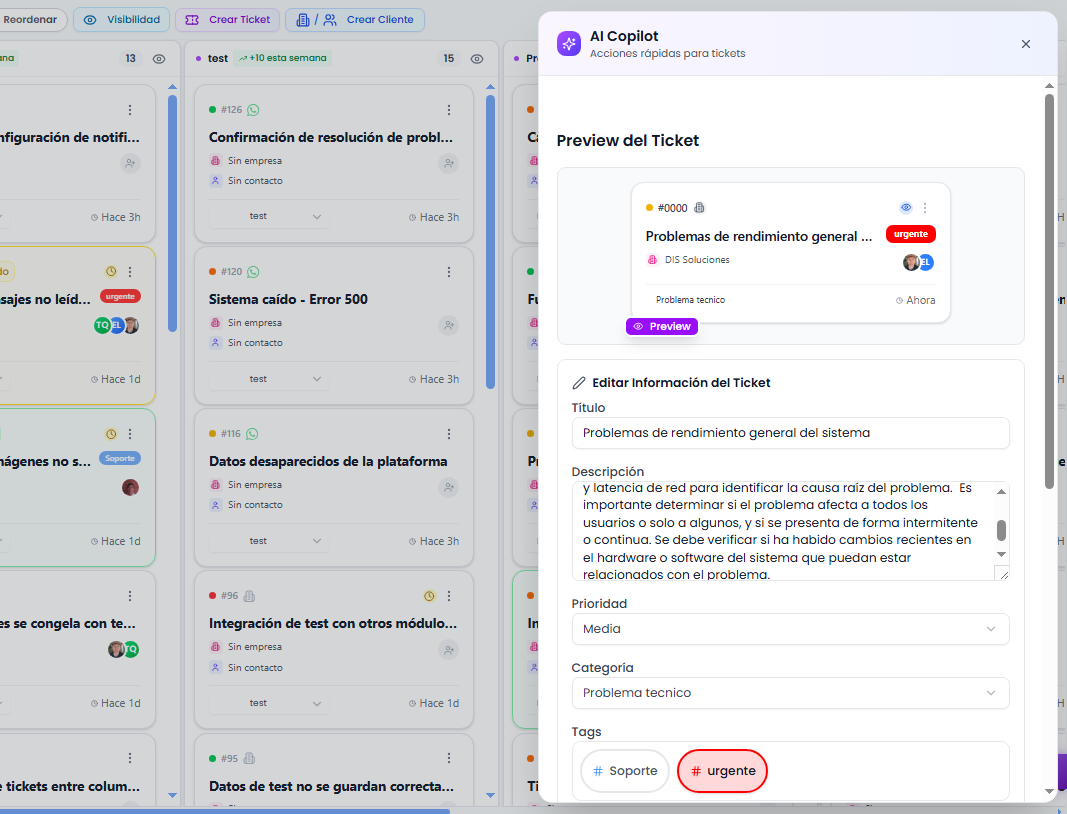 Orvi, agente de IA de Orvyz, asistiendo en una conversación de soporte